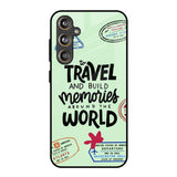 Travel Stamps Samsung Galaxy F55 5G Glass Back Cover Online