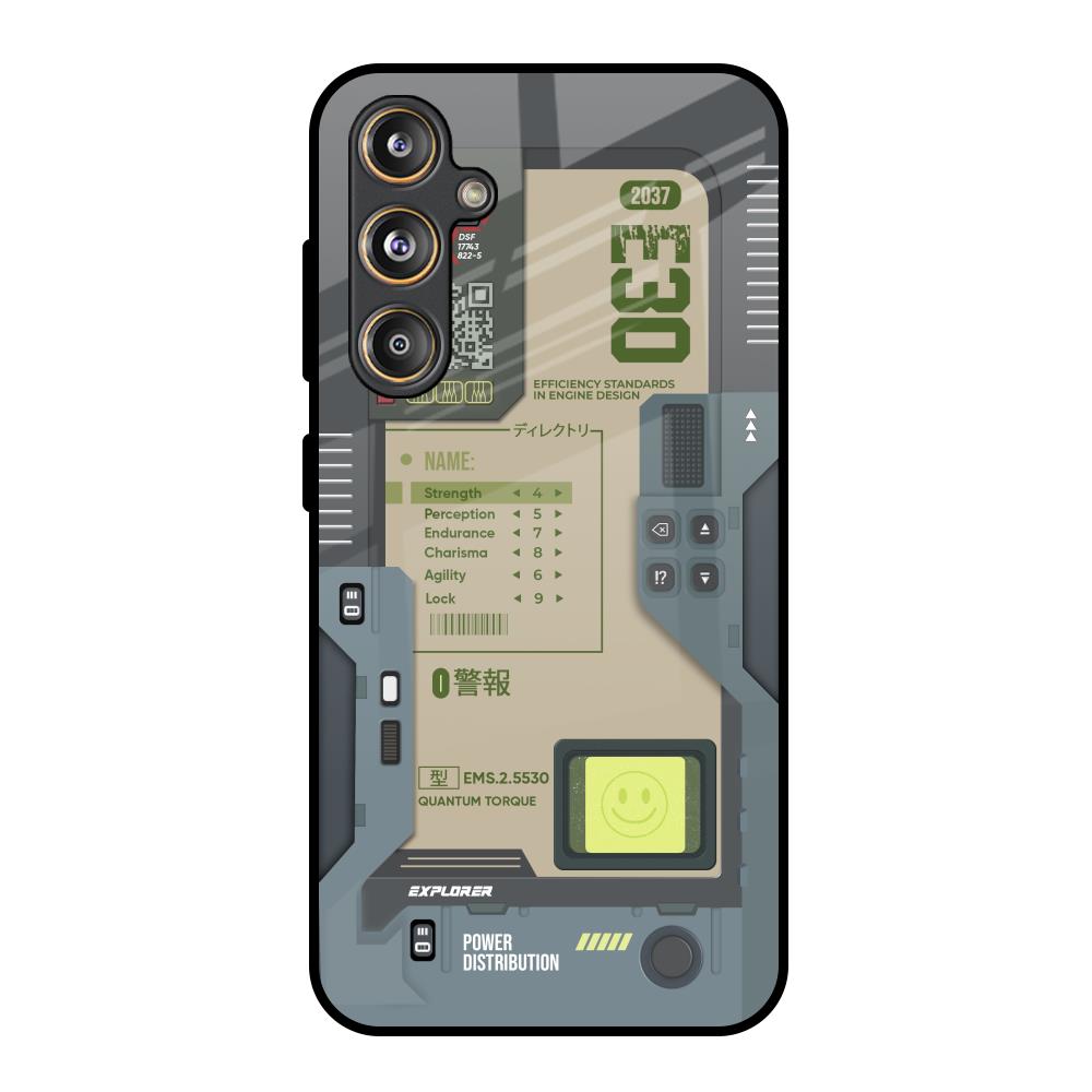 Art Station Samsung Galaxy F55 5G Glass Back Cover Online