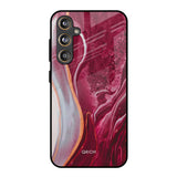 Crimson Ruby Samsung Galaxy F55 5G Glass Back Cover Online