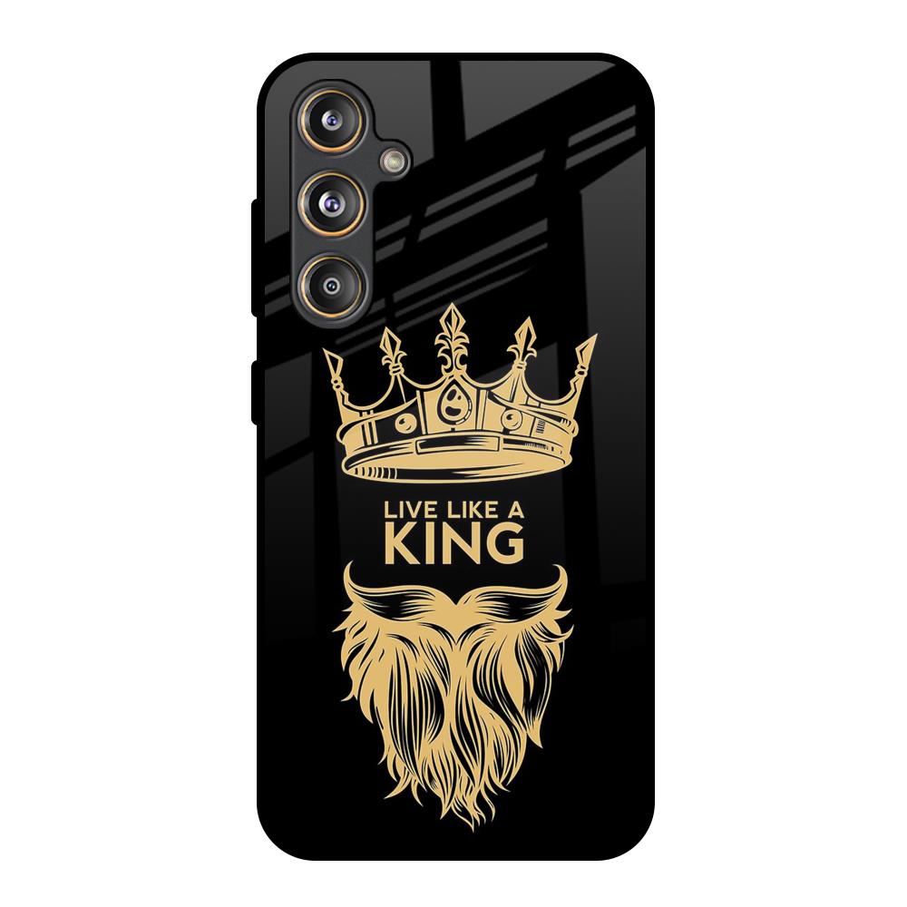 King Life Samsung Galaxy F55 5G Glass Back Cover Online