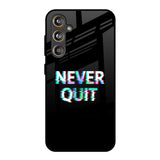 Never Quit Samsung Galaxy F55 5G Glass Back Cover Online