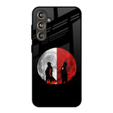 Anime Red Moon Samsung Galaxy F55 5G Glass Back Cover Online