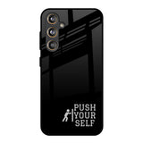 Push Your Self Samsung Galaxy F55 5G Glass Back Cover Online