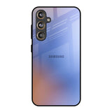 Blue Aura Samsung Galaxy F55 5G Glass Back Cover Online