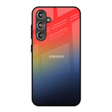 Rainbow Gradient Samsung Galaxy F55 5G Glass Back Cover Online
