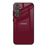 Classic Burgundy Samsung Galaxy F55 5G Glass Back Cover Online