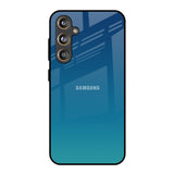 Celestial Blue Samsung Galaxy F55 5G Glass Back Cover Online
