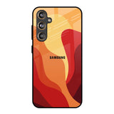 Magma Color Pattern Samsung Galaxy F55 5G Glass Back Cover Online