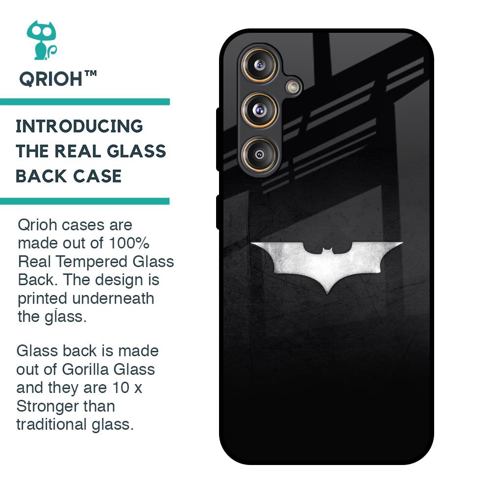 Super Hero Logo Glass Case for Samsung Galaxy F55 5G