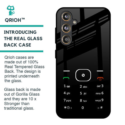 Classic Keypad Pattern Glass Case for Samsung Galaxy F55 5G
