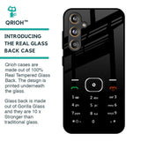 Classic Keypad Pattern Glass Case for Samsung Galaxy F55 5G