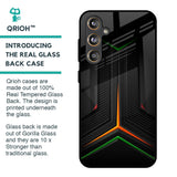 Modern Ultra Chevron Glass Case for Samsung Galaxy F55 5G