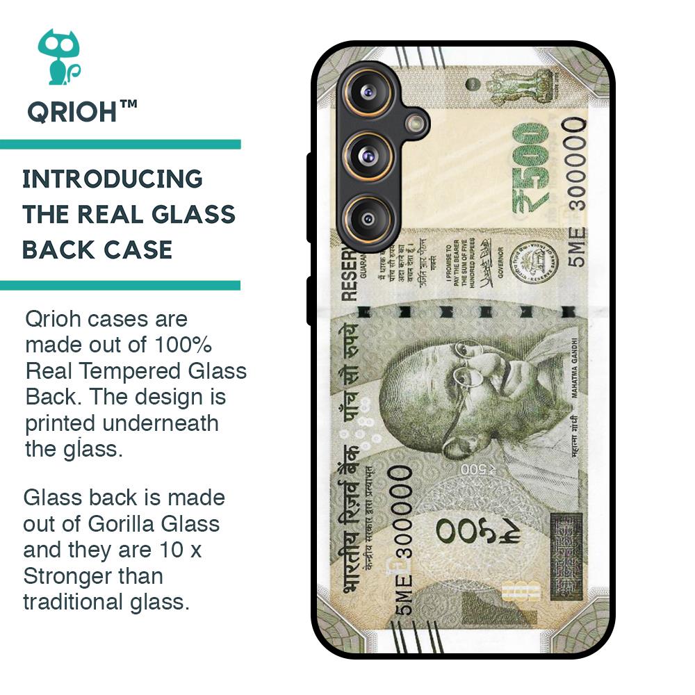 Cash Mantra Glass Case for Samsung Galaxy F55 5G