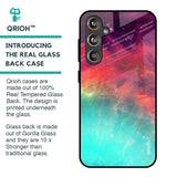 Colorful Aura Glass Case for Samsung Galaxy F55 5G