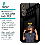 Punjabi Singer Poster Glass Case for Samsung Galaxy F55 5G