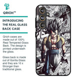 Dragon Anime Art Glass Case for Samsung Galaxy F55 5G