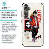 Bape Luffy Glass Case for Samsung Galaxy F55 5G