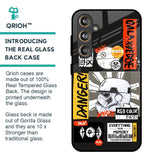 Galaxy Edge Glass Case for Samsung Galaxy F55 5G