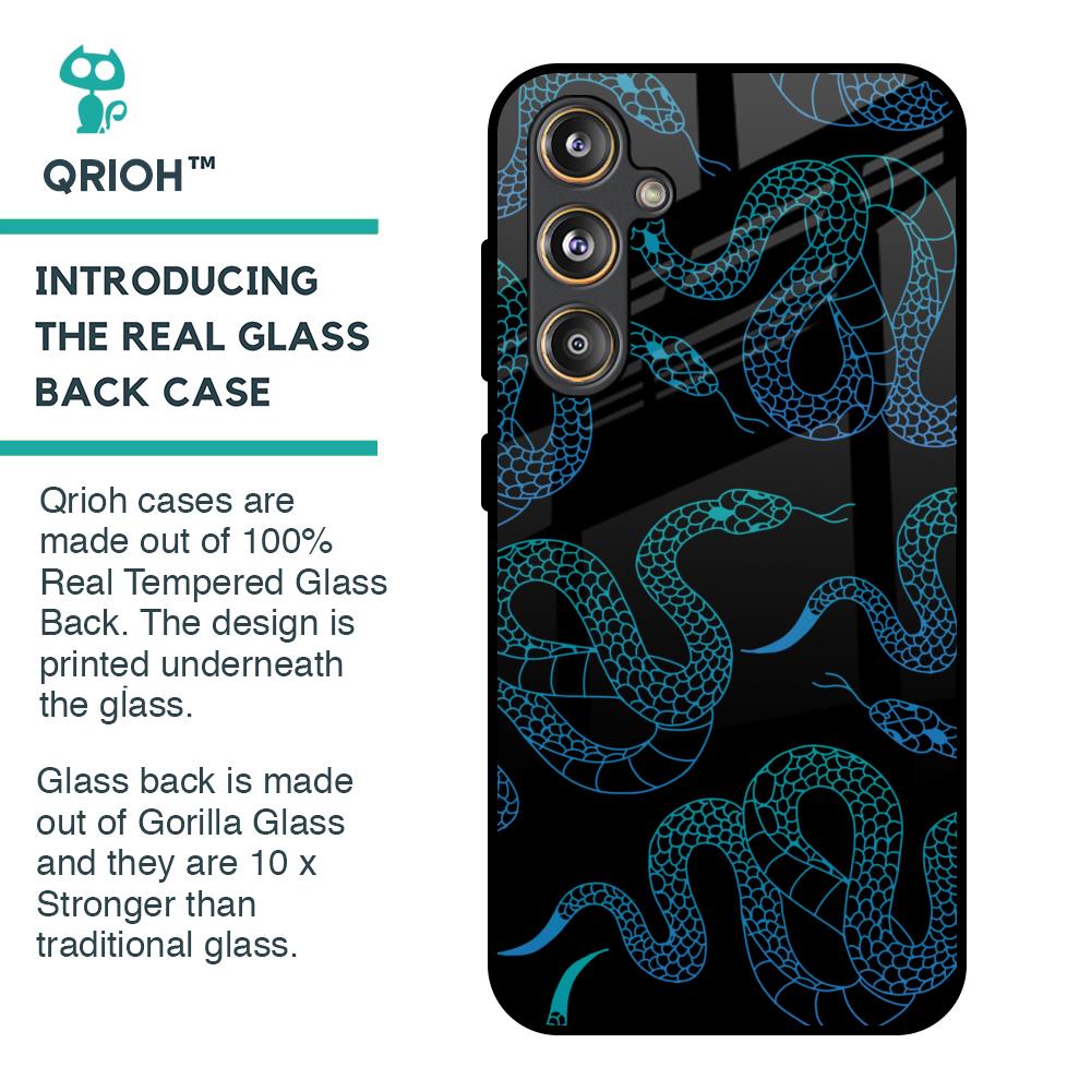 Serpentine Glass Case for Samsung Galaxy F55 5G