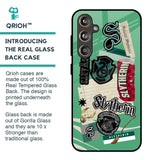 Slytherin Glass Case for Samsung Galaxy F55 5G