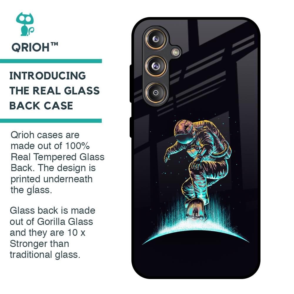 Star Ride Glass Case for Samsung Galaxy F55 5G