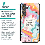 Vision Manifest Glass Case for Samsung Galaxy F55 5G