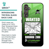 Zoro Wanted Glass Case for Samsung Galaxy F55 5G