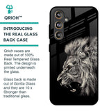 Brave Lion Glass Case for Samsung Galaxy F55 5G