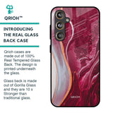 Crimson Ruby Glass Case for Samsung Galaxy F55 5G