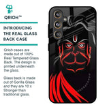 Lord Hanuman Glass Case For Samsung Galaxy F55 5G