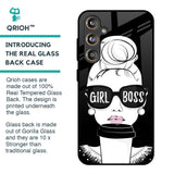 Girl Boss Glass Case For Samsung Galaxy F55 5G