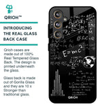 Funny Math Glass Case for Samsung Galaxy F55 5G