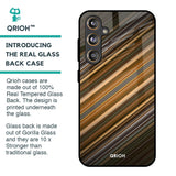 Diagonal Slash Pattern Glass Case for Samsung Galaxy F55 5G