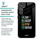 Daily Routine Glass Case for Samsung Galaxy F55 5G