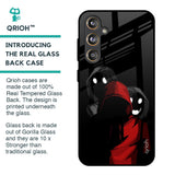 Shadow Character Glass Case for Samsung Galaxy F55 5G