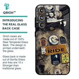 Ride Mode On Glass Case for Samsung Galaxy F55 5G