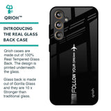 Follow Your Dreams Glass Case for Samsung Galaxy F55 5G