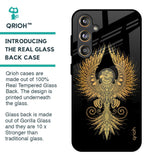 Mythical Phoenix Art Glass Case for Samsung Galaxy F55 5G