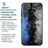 Dark Grunge Glass Case for Samsung Galaxy F55 5G