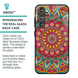Elegant Mandala Glass Case for Samsung Galaxy F55 5G