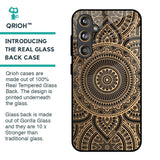 Luxury Mandala Glass Case for Samsung Galaxy F55 5G