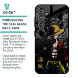 Dark Luffy Glass Case for Samsung Galaxy F55 5G