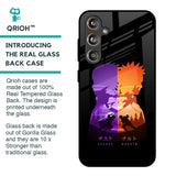 Minimalist Anime Glass Case for Samsung Galaxy F55 5G