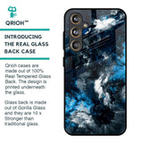Cloudy Dust Glass Case for Samsung Galaxy F55 5G