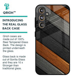 Tri Color Wood Glass Case for Samsung Galaxy F55 5G