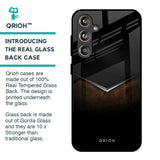 Dark Walnut Glass Case for Samsung Galaxy F55 5G