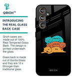 Anxiety Stress Glass Case for Samsung Galaxy F55 5G