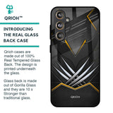 Black Warrior Glass Case for Samsung Galaxy F55 5G