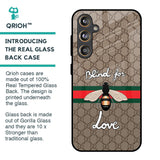 Blind For Love Glass Case for Samsung Galaxy F55 5G