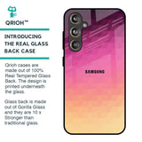 Geometric Pink Diamond Glass Case for Samsung Galaxy F55 5G